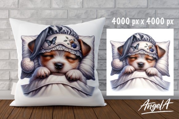 Download Sleeping Dog Jack Russell Terrier PNG - Terrier Collection