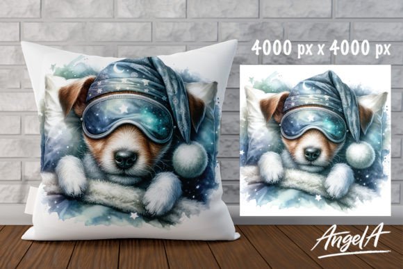 Download Sleeping Dog Jack Russell Terrier Png - Terrier Collection
