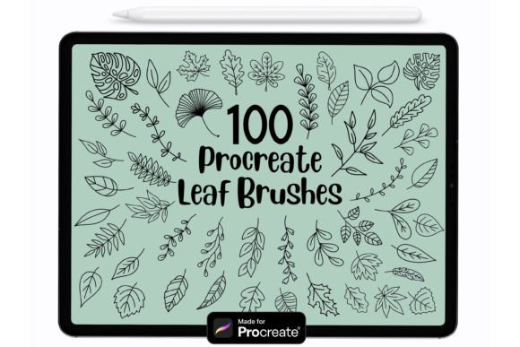 Download Procreate Brushes, Procreate Leaf Brush - Leaf brush Collection