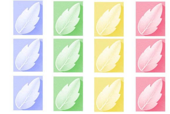 Download Colorful Leaf Brush - Leaf brush Collection