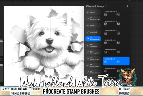 Download West Highland White Terrier Procreate - Terrier Collection