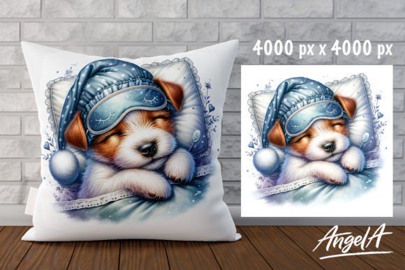 Download Sleeping Dog Jack Russell Terrier PNG - Terrier Collection